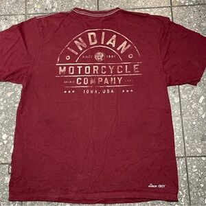 NWOT Indian Motorcycles Shirt XL